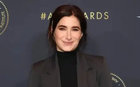 Kathryn Hahn Discusses ‘The Studio’ Season 2, Butt Implants, and Football