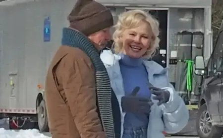 Pamela Anderson, Billy Bob Thornton Reunite On ‘Somedays’ Set: Star Snaps