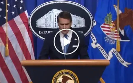 DOJ Unveils New Epstein Documents, Denies Shielding Trump