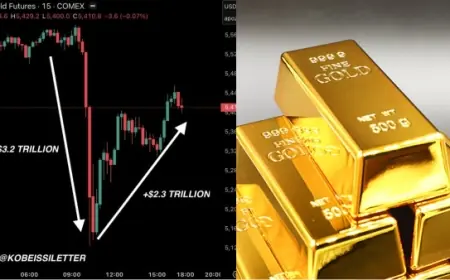 Gold Price Today sinks after historic selloff as dollar and yields rebound