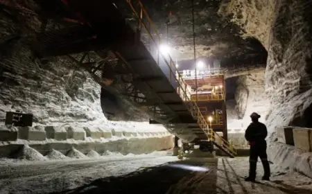 Ontario Faces Shortage as Canadian Road Salt Ships to U.S.