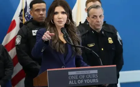 Kristi Noem Saved from Firing by Key Figure in Trump White House