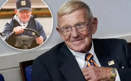 Lou Holtz, Notre Dame Coaching Legend, Enters Hospice Care at 89