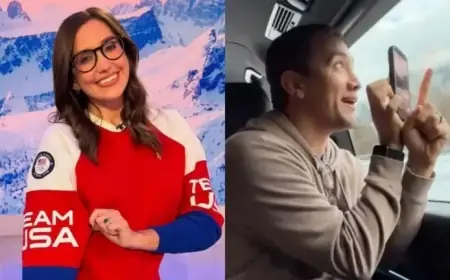 Behind the Scenes: NBC News Hosts at 2026 Winter Olympics (PHOTOS)