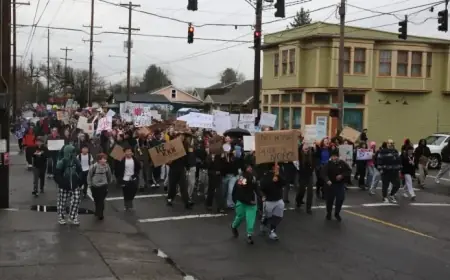 Portland Students Walk Out in Mass Protest Against ICE