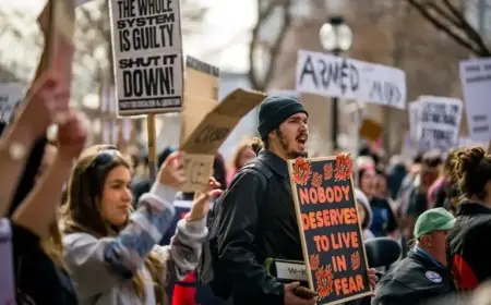 Protesters Rally in Salt Lake City