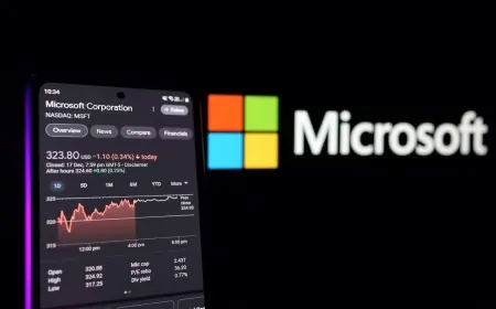 Microsoft stock slides after earnings as AI spending worries weigh on MSFT