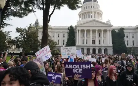 Teens Rally in Sacramento: Live ICE Protest Updates