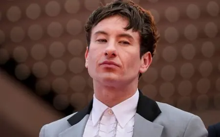 Barry Keoghan, Harris Dickinson, Joseph Quinn and Paul Mescal in Beatles biopic first looks