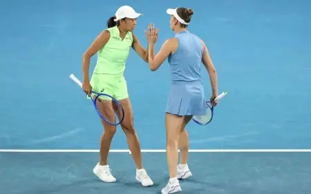 Mertens & Zhang to Face Danilina & Krunic in Australian Open Final Clash