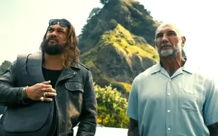 Review: Jason Momoa and Dave Bautista Shine as Estranged Brothers in ‘The Wrecking Crew’