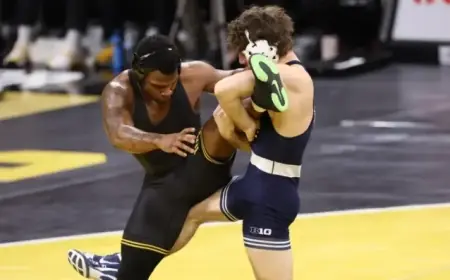 Top-Ranked Penn State Faces No. 6 Nebraska in Wrestling Showdown