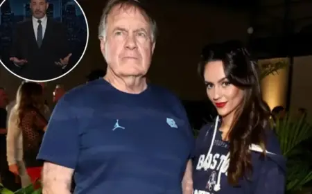 Jimmy Kimmel Roasts Bill Belichick and Jordon Hudson over Hall of Fame Snub