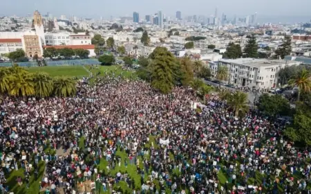 San Francisco Sees Thousands Rally, Businesses Shut Down in ‘ICE Out’ Protest