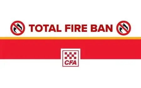 Total Fire Ban Implemented in North East Region