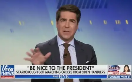 Jesse Watters Applauds Trump for Following Fox News Advice