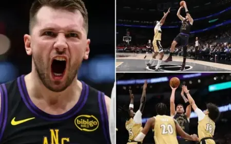 Doncic Leads Lakers to 142-111 Victory Over Wizards