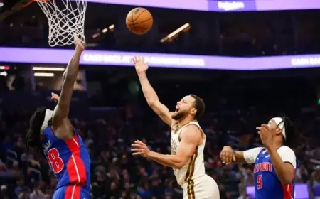 Steph Curry Leaves Warriors-Pistons Game Due to Knee Soreness