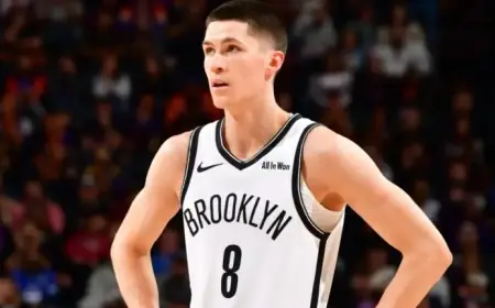 Nets’ Egor Demin Sets NBA Rookie Record with 3-Pointer