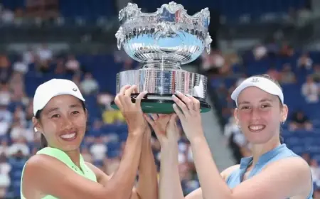 Elise Mertens, Zhang Shuai Secure Australian Open Doubles Title