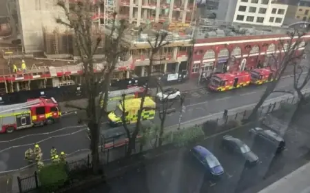 Train Station Delays Emerge from Trackside Fire