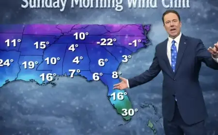 Gulf Coast Braces for Harsh Winter Cold Snap