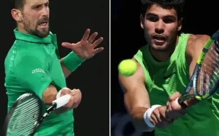 Alcaraz and Djokovic Poised for Historic Australian Open Final
