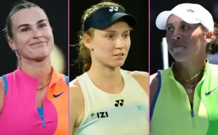 WTA Rankings Shake-Up: Sabalenka Tops, Rybakina Climbs, Gauff Drops