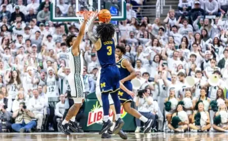National Reactions to Michigan Basketball’s Top-10 Victory Over MSU