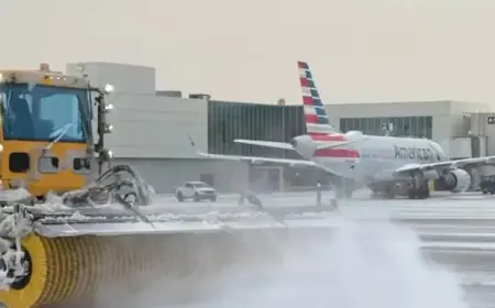 Winter Storm Disrupts Charlotte Airport: Over 350 Flights Canceled, Many Delayed