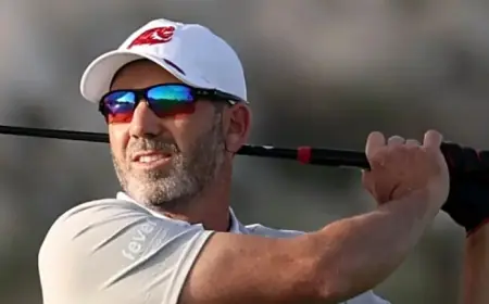 Sergio Garcia Competes as Calum Hill Leads Bahrain Championship with Record Score