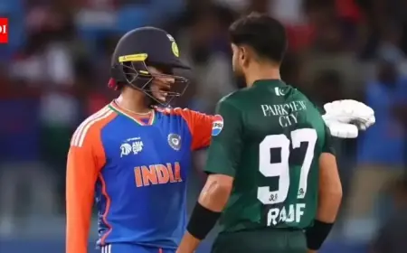 ICC Announces Umpires for Crucial India-Pakistan T20 World Cup Clash in Colombo