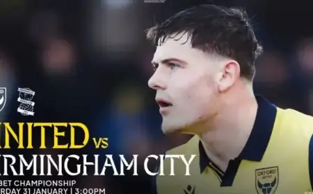 Oxford United vs Birmingham City: Comprehensive Match Preview