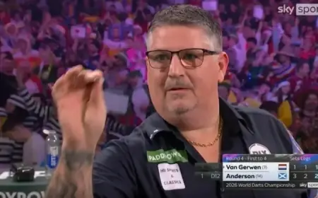 Burnham-On-Sea Darts Star Gary Anderson Criticizes Influencers in Fiery Rant