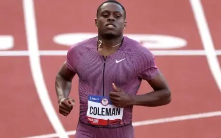 Christian Coleman Charged in Girlfriend Sha’Carri Richardson’s Speeding Incident