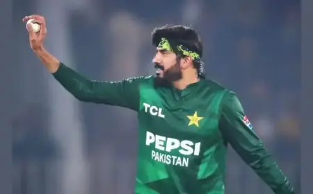 Usman Tariq: Pakistan’s Spinning Sensation Faces ‘Chucking’ Allegations at T20 World Cup