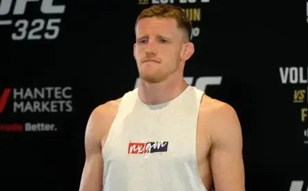 Jamie Mullarkey Confident Ahead of UFC 325 Despite Short Notice