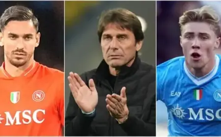 Conte’s Predicted Lineup for Napoli vs Fiorentina Match