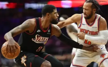 NBA Suspends Philadelphia 76ers Star Paul George for 25 Games