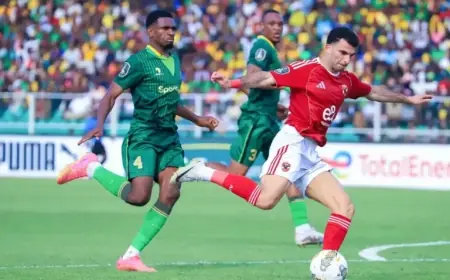 Dieng Shines as Al Ahly Lead Group B by Holding Young Africans