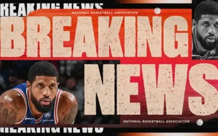 Paul George Suspended 25 Games for Anti-Drug Violation; 76ers Star Responds