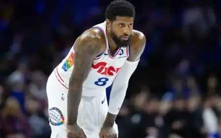76ers’ George Suspended 25 Games for Medication Violation