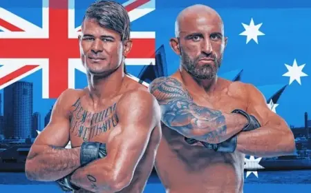 UFC 325 Results: Volkanovski vs. Lopes 2 Updates and Highlights