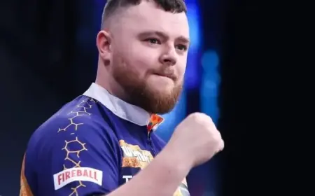 Josh Rock Shares Emotional Response to Premier League Darts Selection