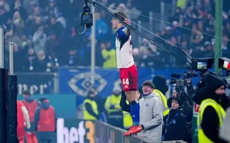 Vuskovic’s Header Secures HSV a 2-2 Draw Against Bayern