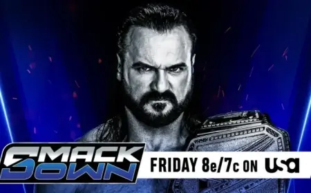 WWE SmackDown Preview: Key Matches, Location, Ticket Info, Viewing Options (1/30)