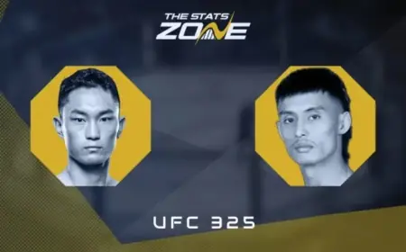 UFC 325: Sulang Rangbo vs. Lawrence Lui Fight Preview & Prediction