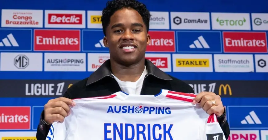 ليون يكشف رسمياً عن البرازيلي إندريك الساعي لتحقيق الألقاب