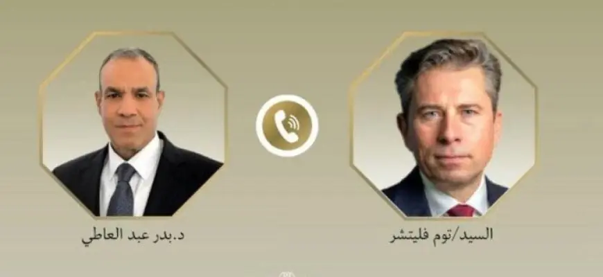 وزير الخارجية ووكيل السكرتير العام للأمم المتحدة يناقشان أهم التطورات في غزة والسودان