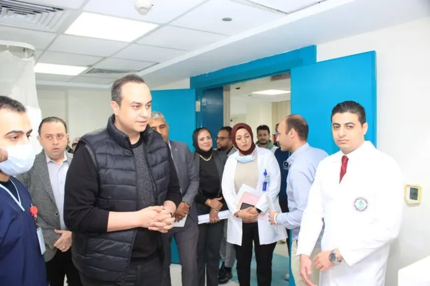 جولة تفقدية مفاجئة لرئيس هيئة الرعاية الصحية في منشآت جنوب سيناء الصحية